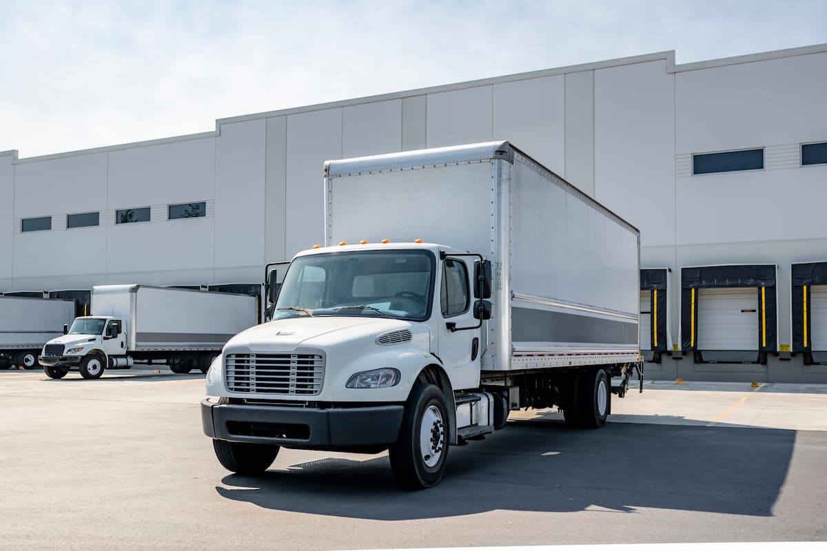 Box Truck in parking lot